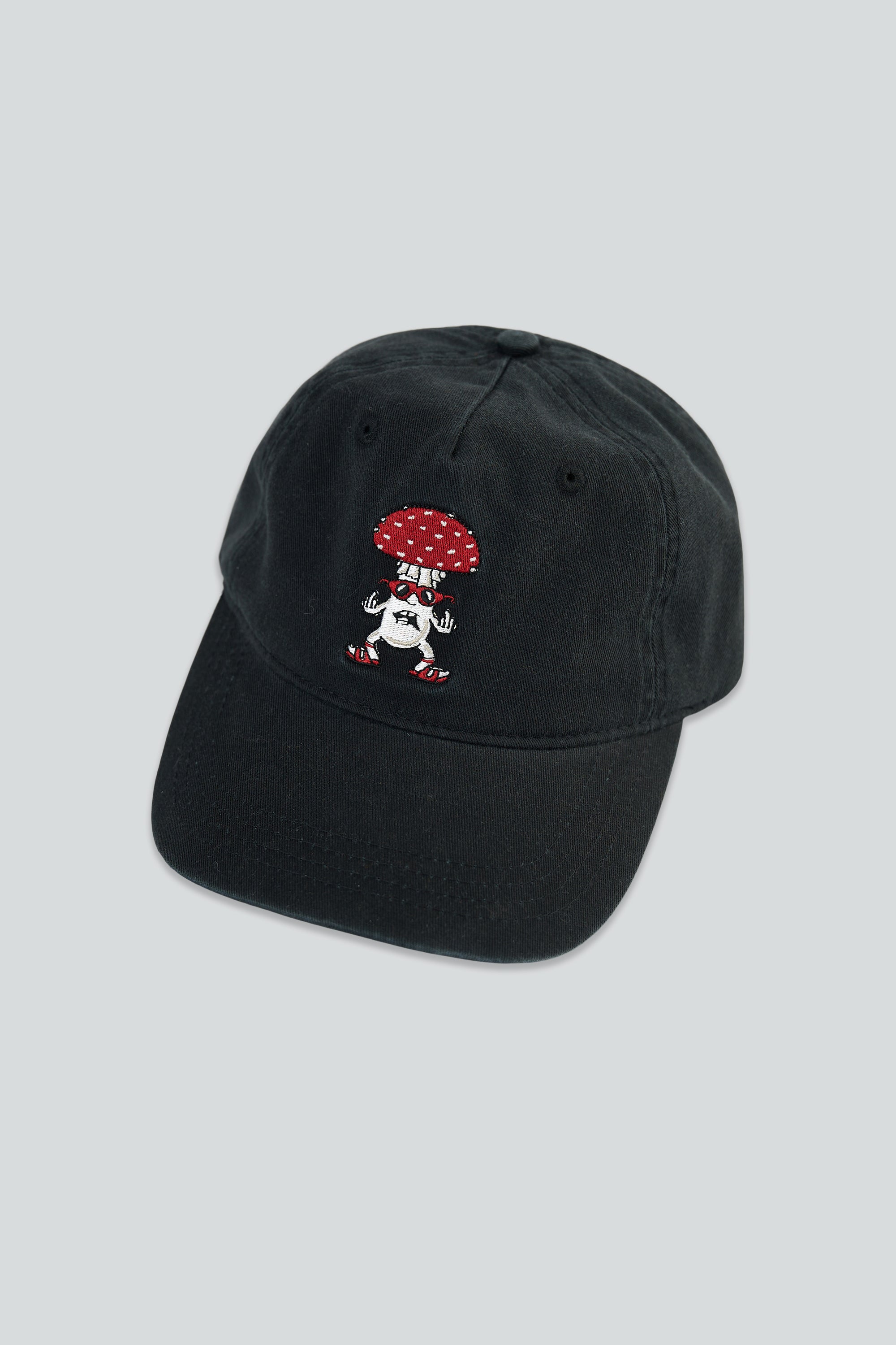 LAKOR Toxic Mushroom Baseball Cap Headwear Black