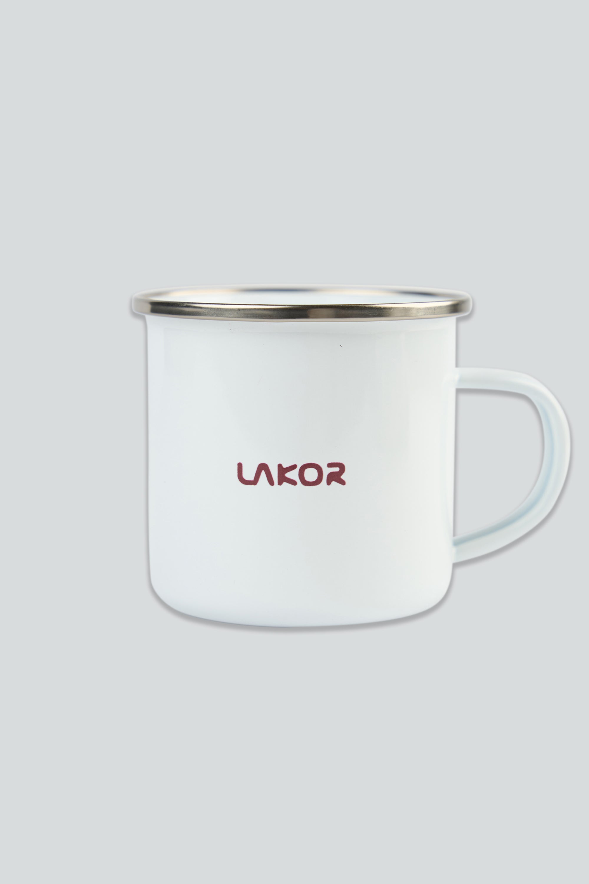 LAKOR Toxic Mushroom Emaljekrus Mug White
