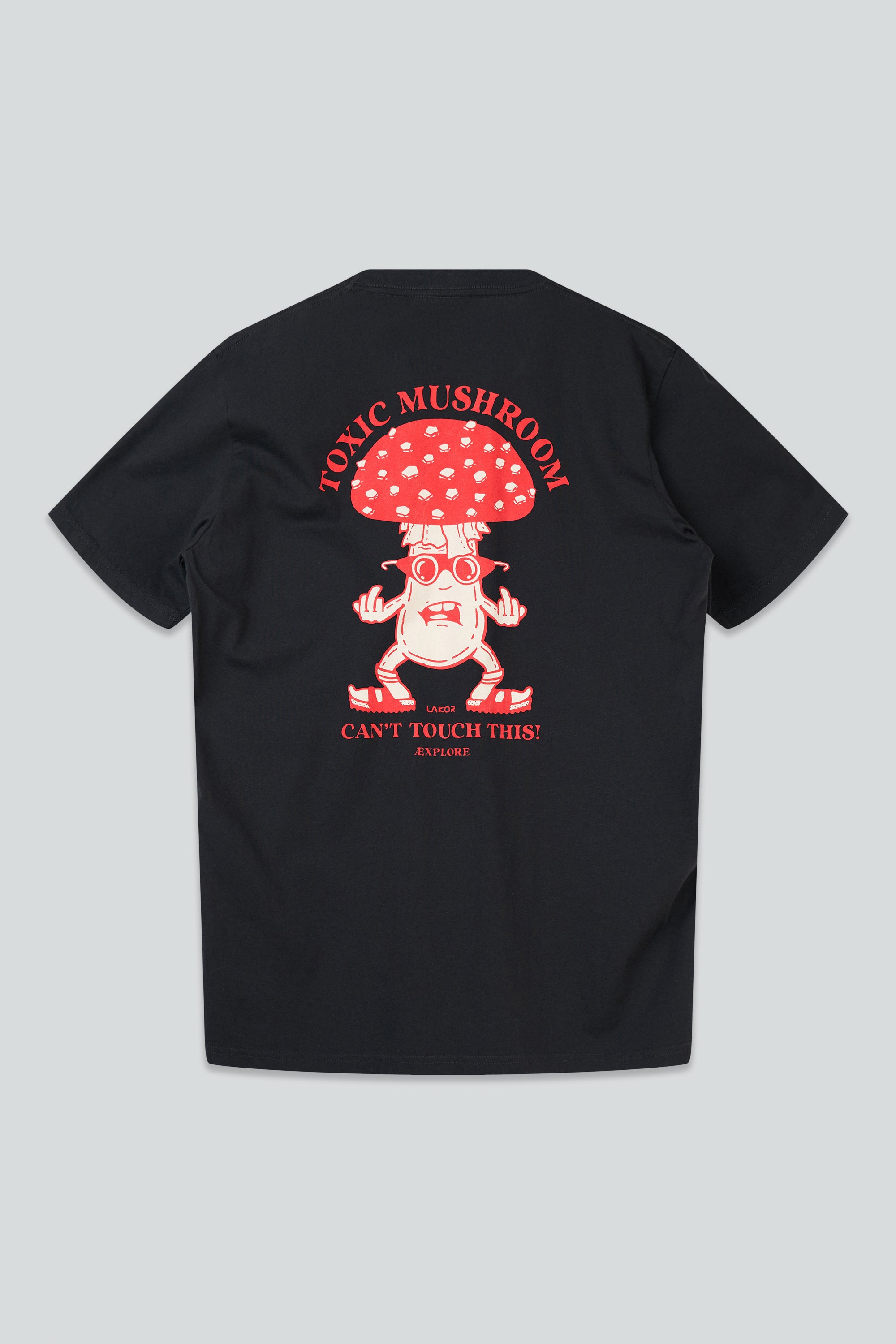 LAKOR Toxic Mushroom T-shirt T-Shirt Moonless Night