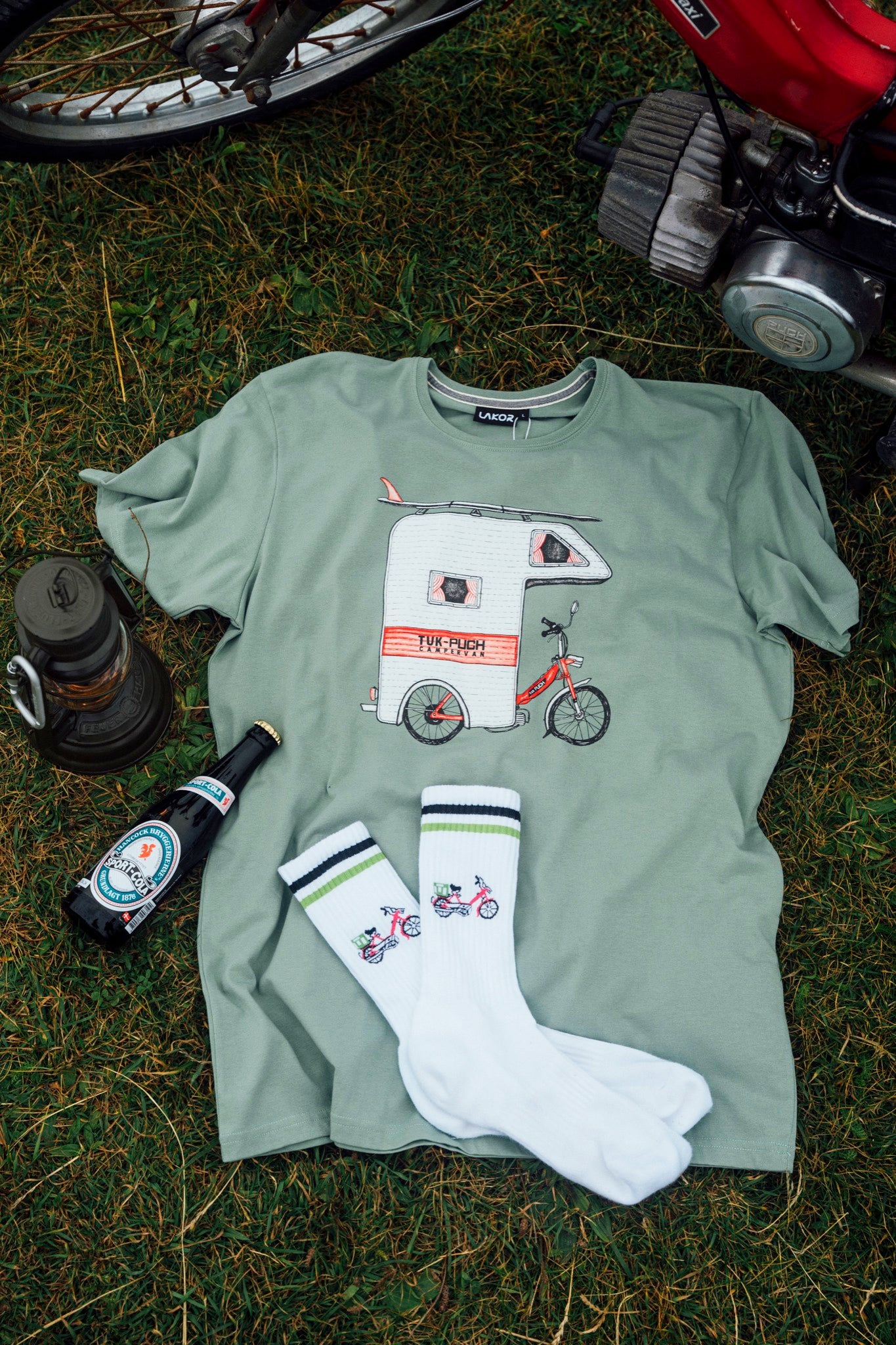 LAKOR Tuk-Puch T-shirt T-Shirt Green Bay