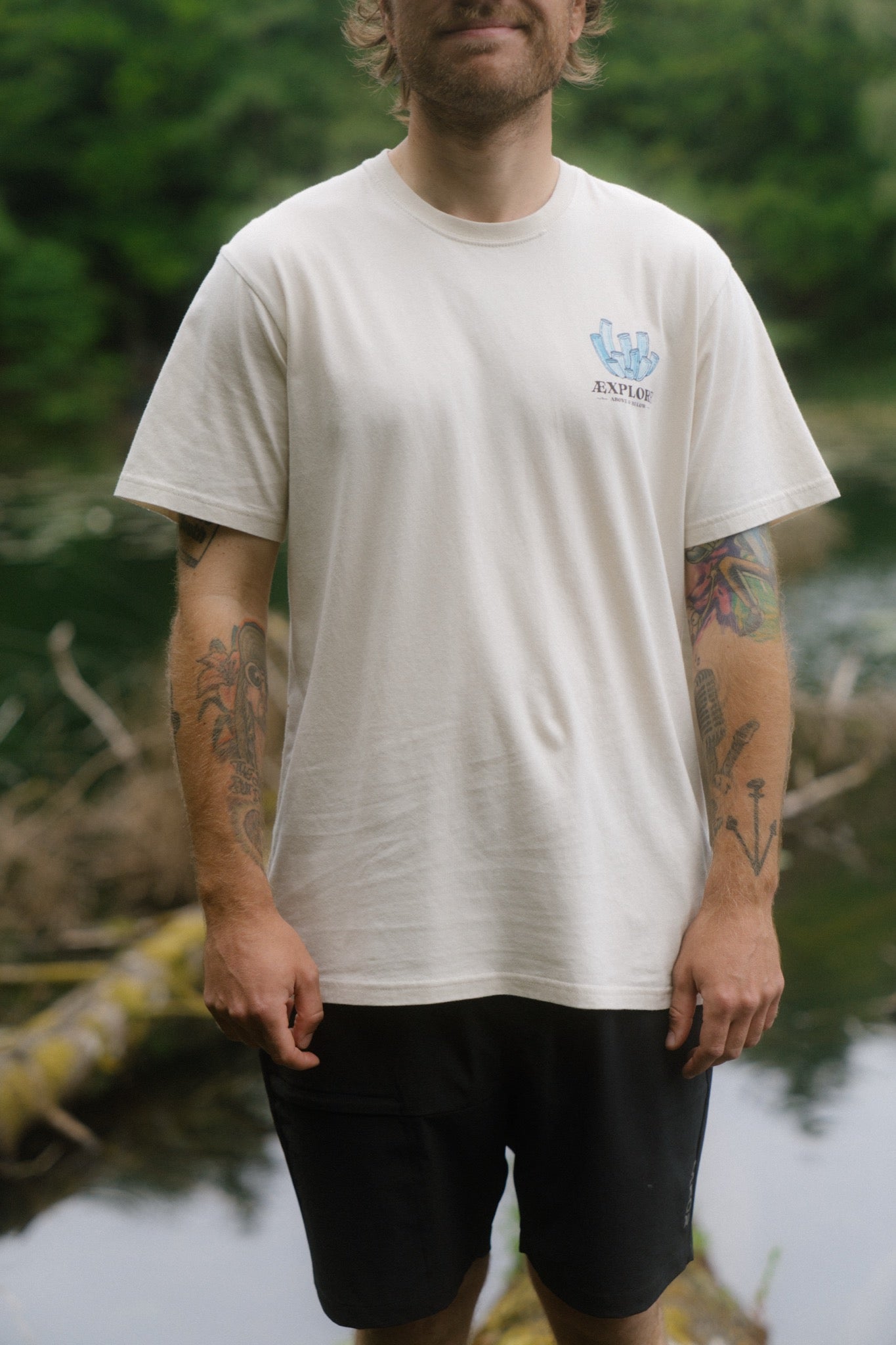 LAKOR Underwater Garden T-shirt T-Shirt Rainy Day