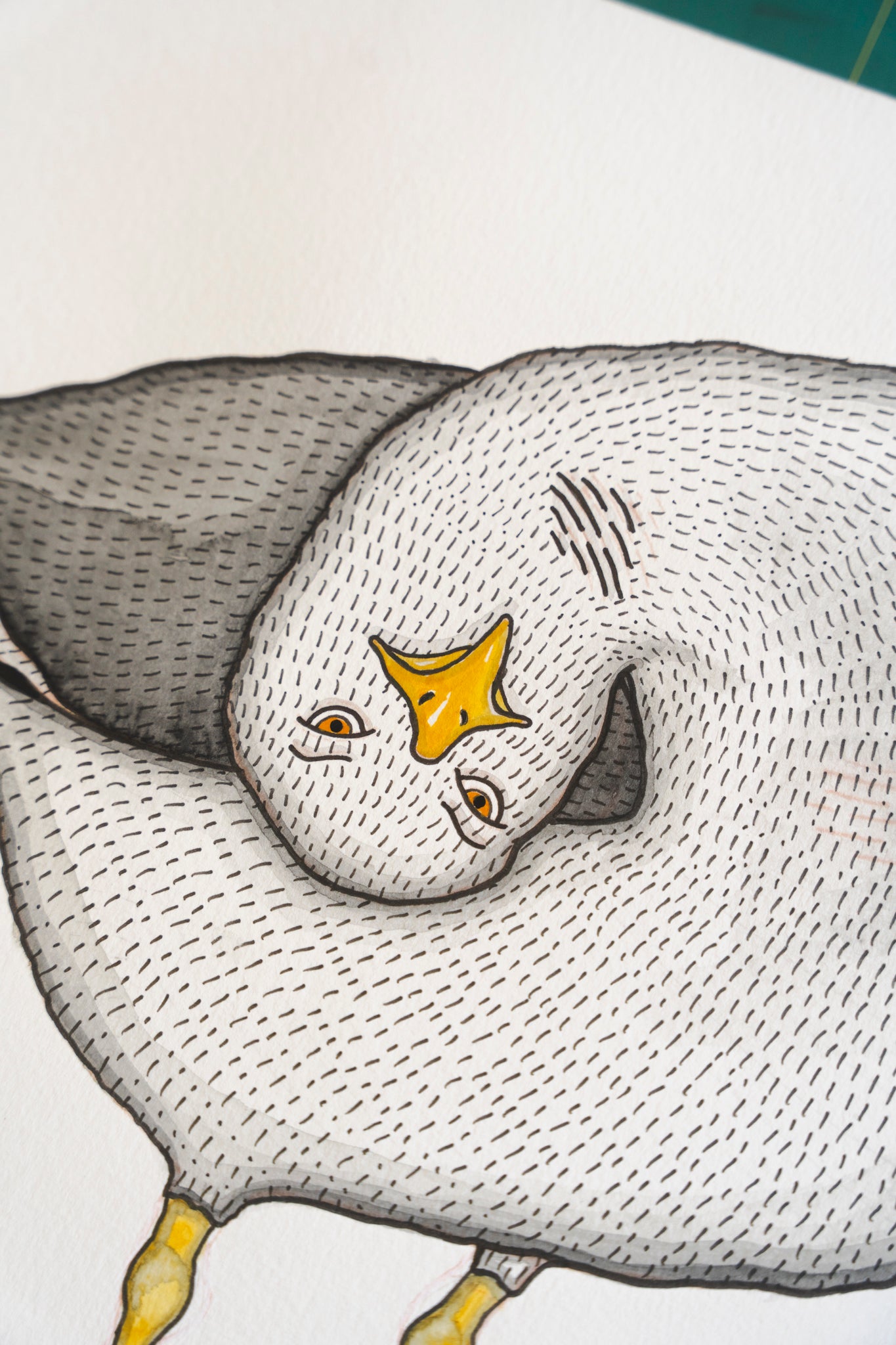 LAKOR Upside Down Original Poster White