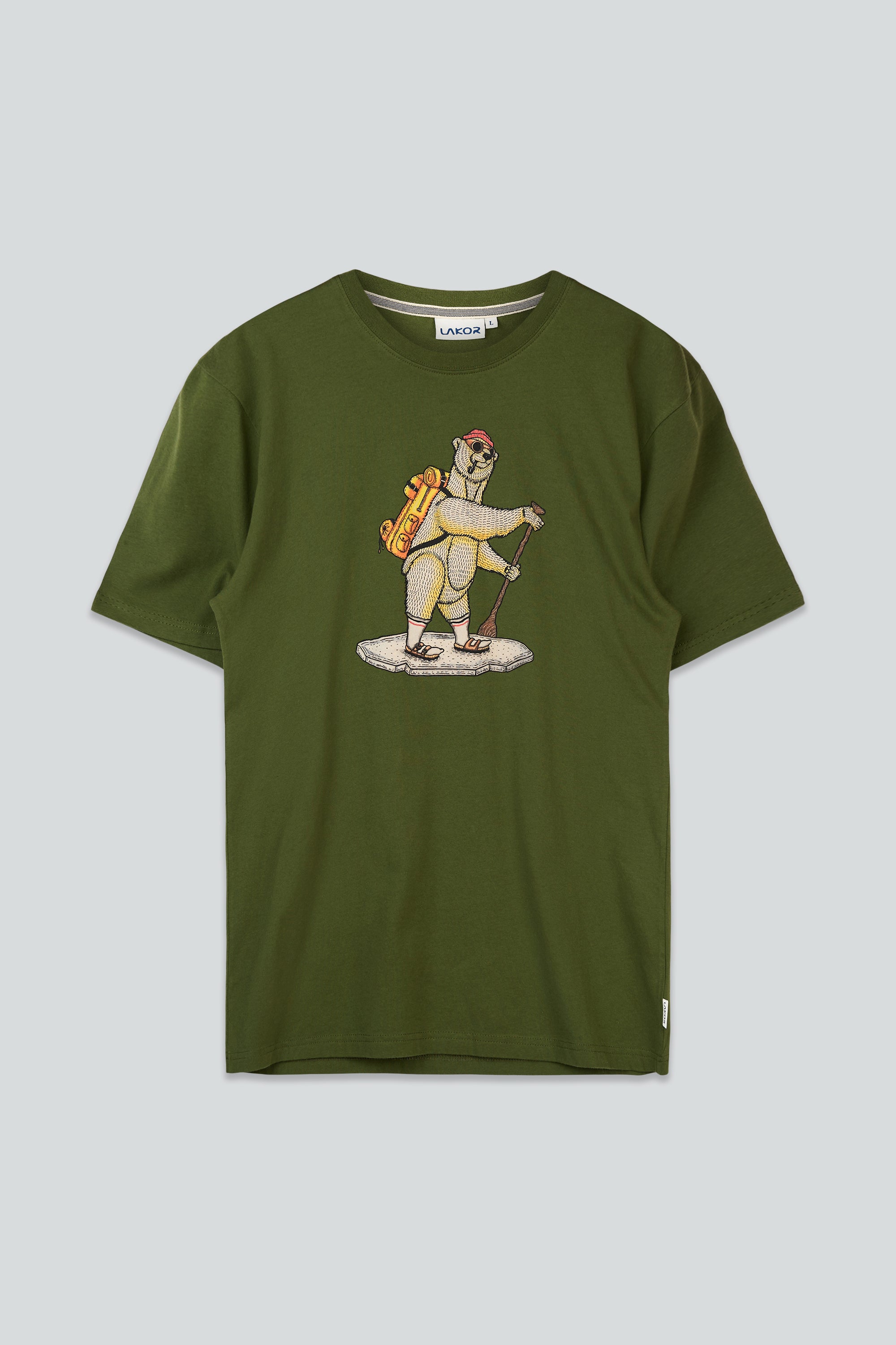 LAKOR WASSUP T-shirt T-Shirt Riffle Green