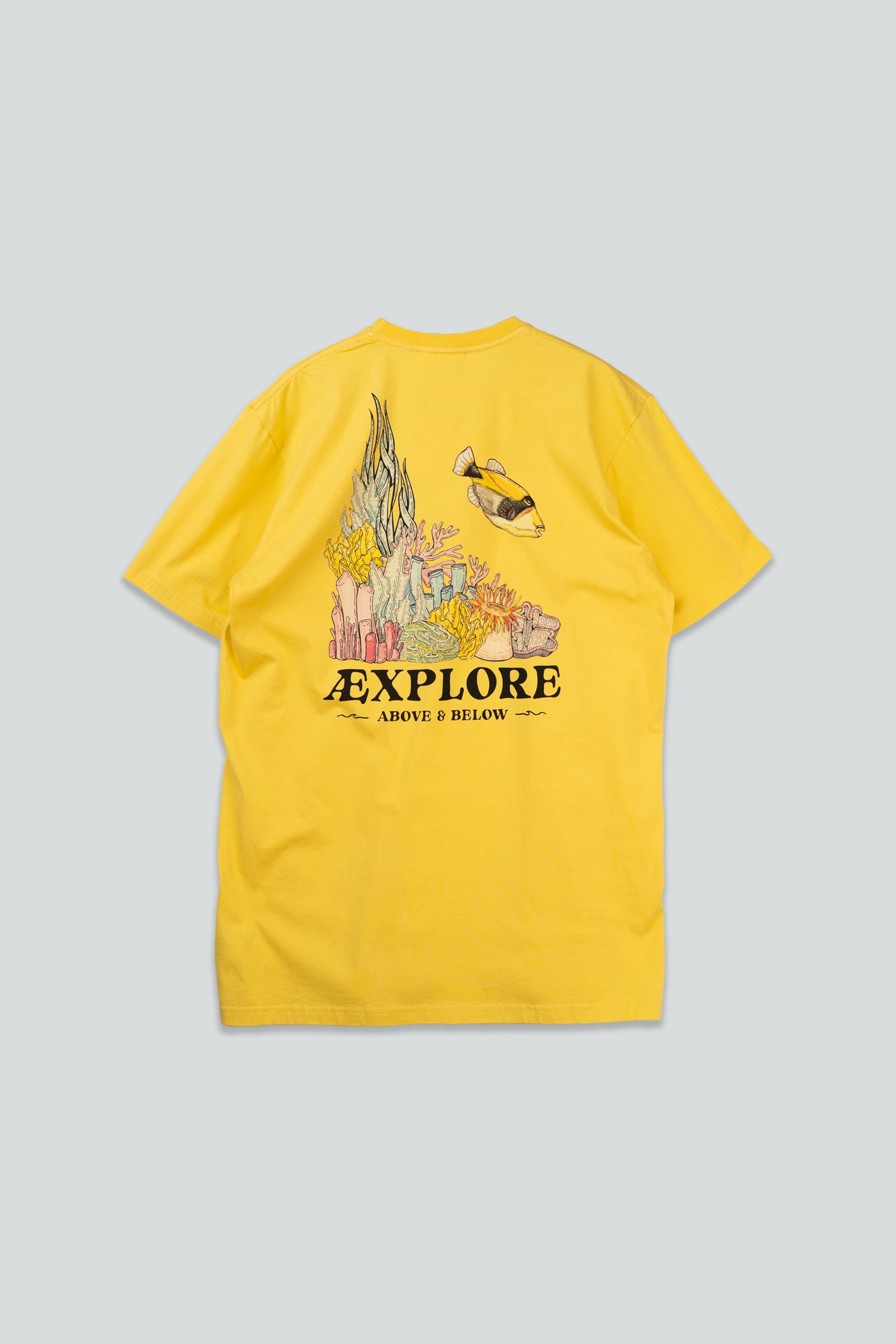 LAKOR Wall of Wonder Back T-shirt T-Shirt Cream Gold