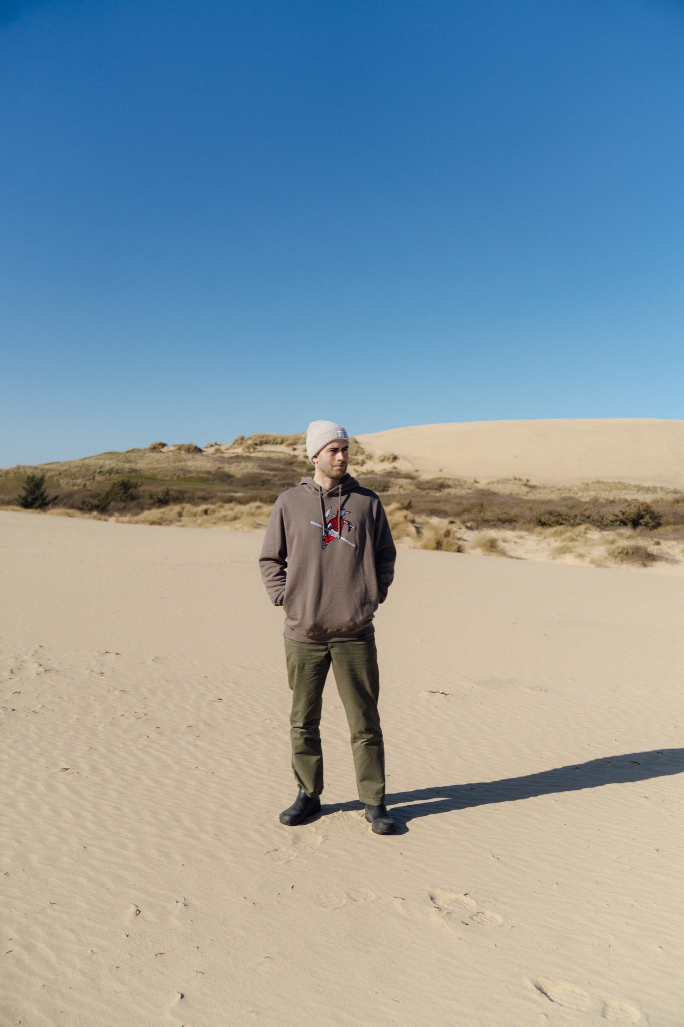 LAKOR Woodpecker Hoodie Sweatshirt Morel