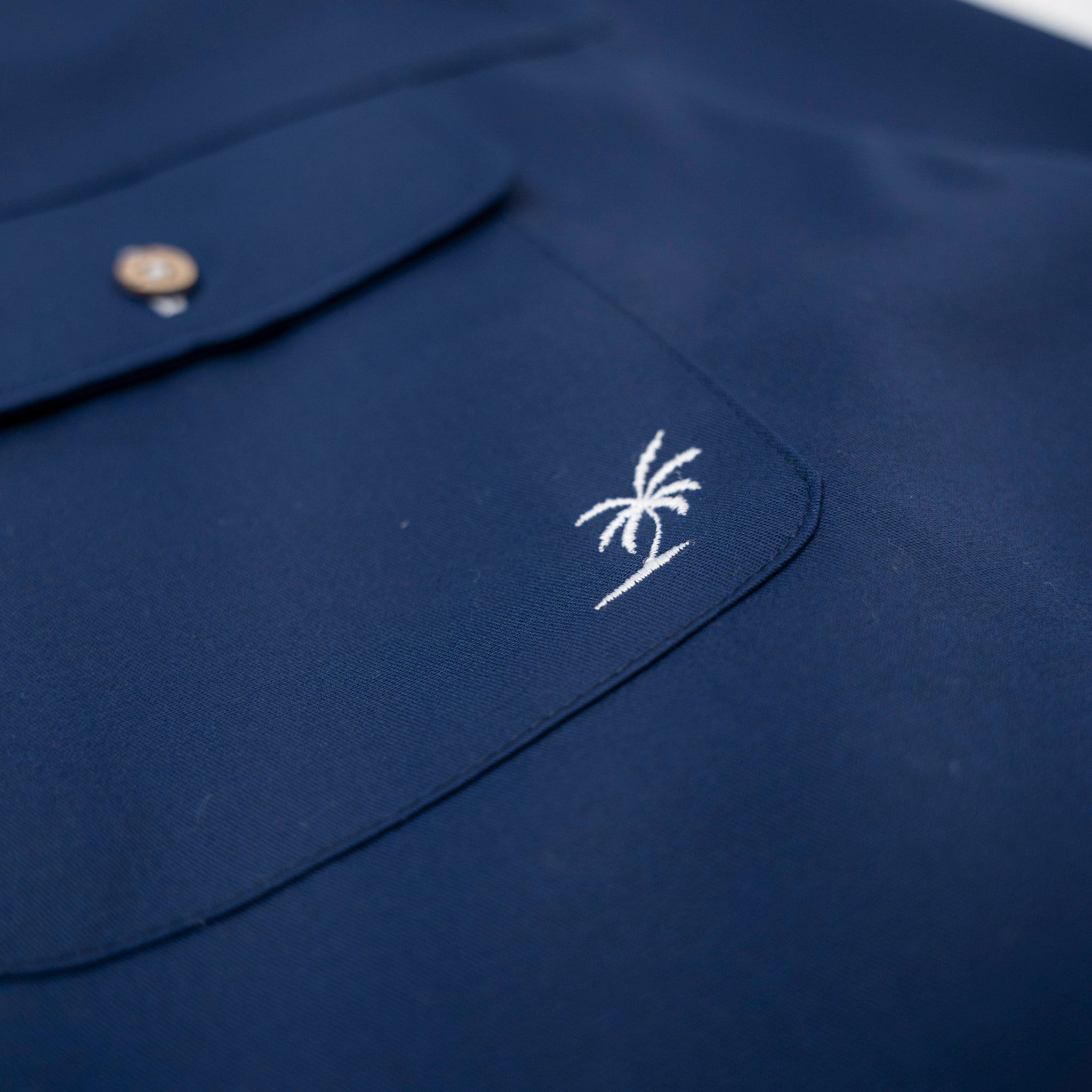 Havana Shirt Jacket (Ocean Depths)