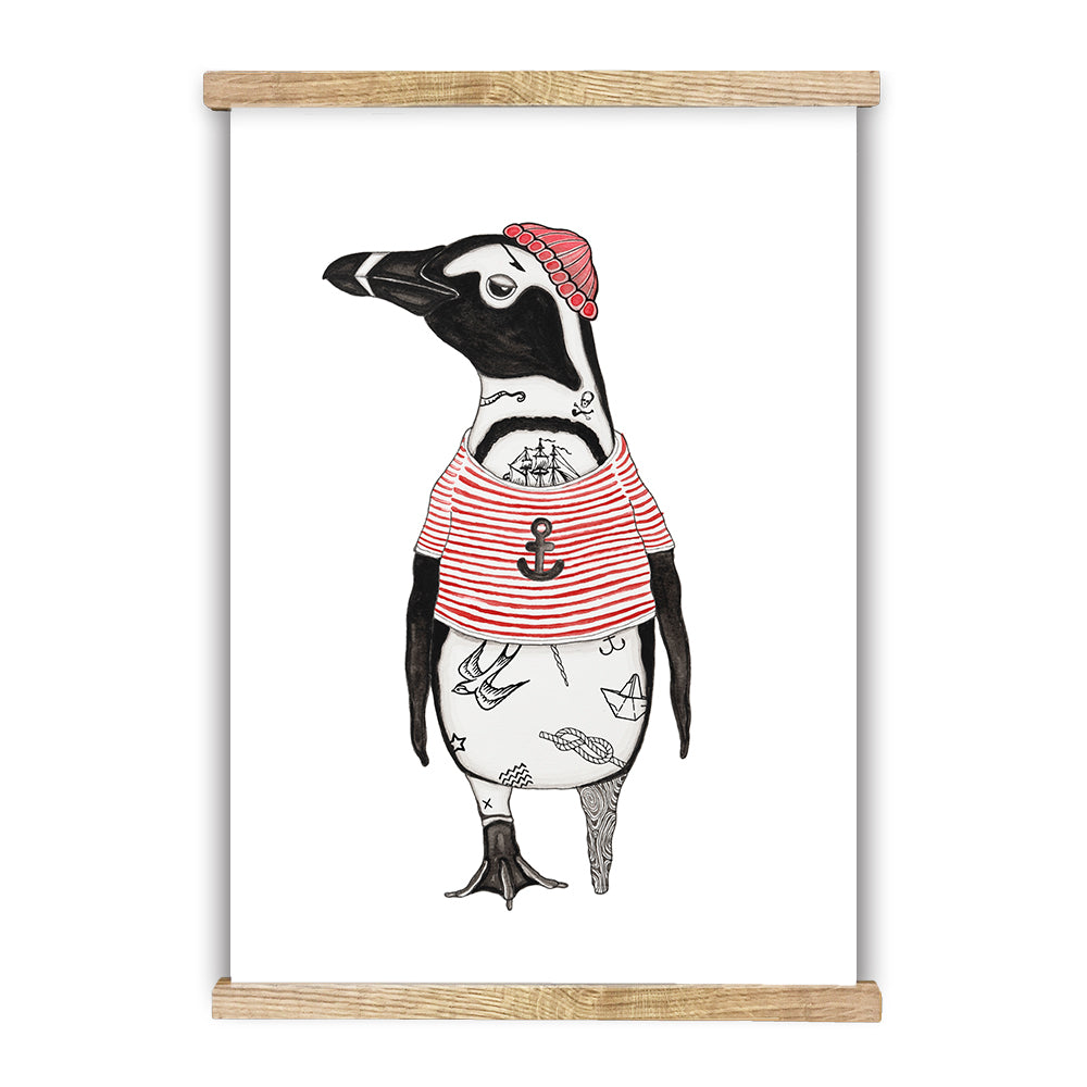 African Penguin Plakat
