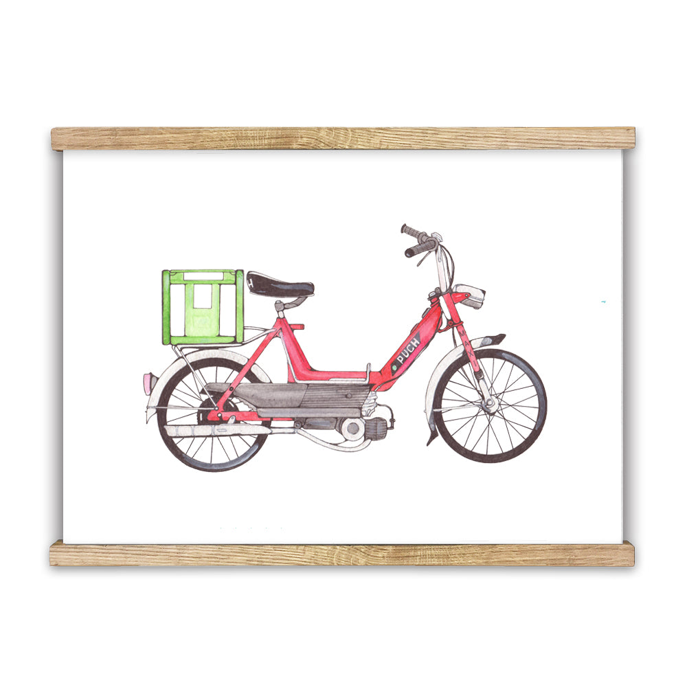 Red Puch Plakat