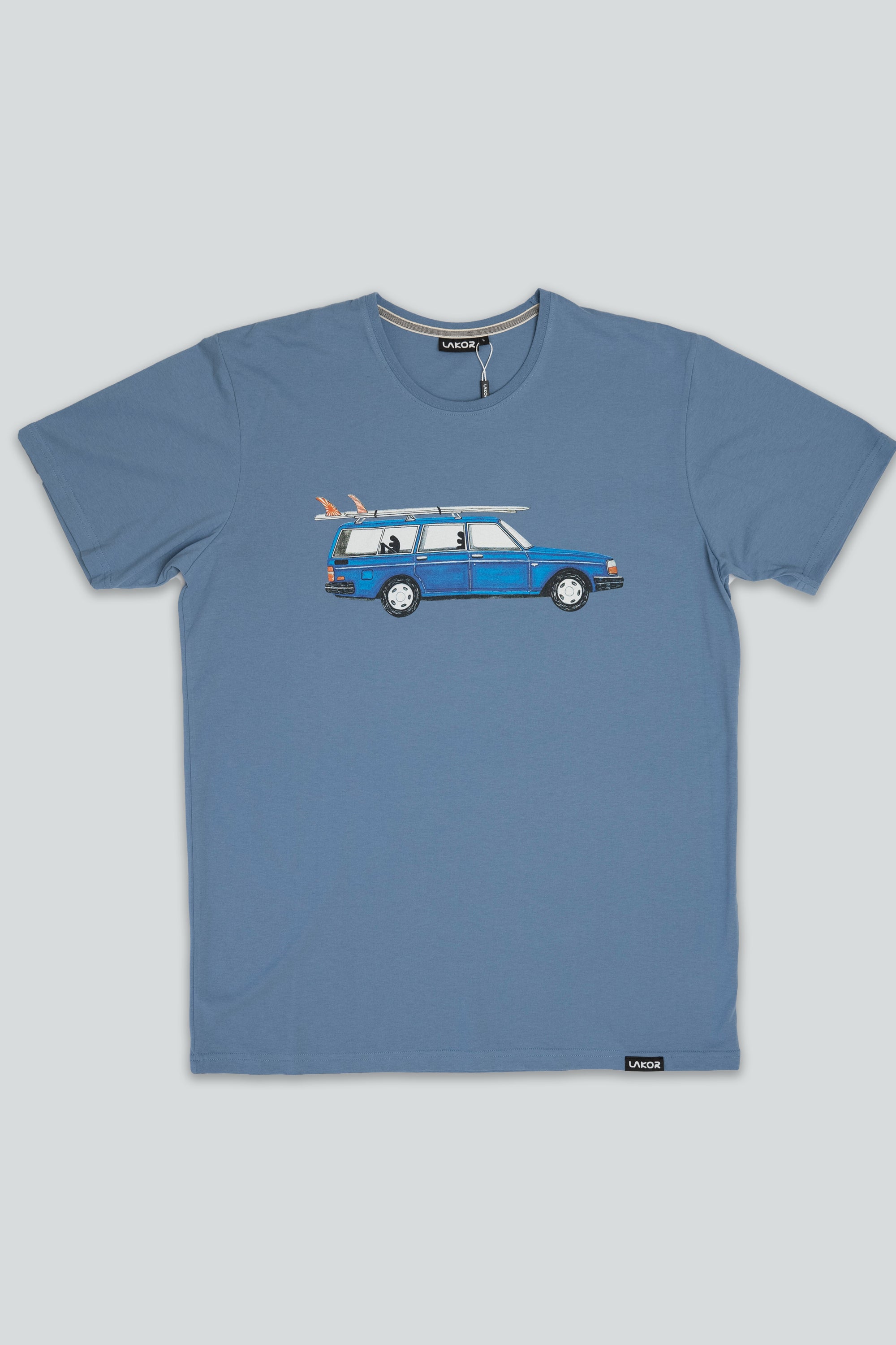 Getaway Car T-shirt (Light Blue)