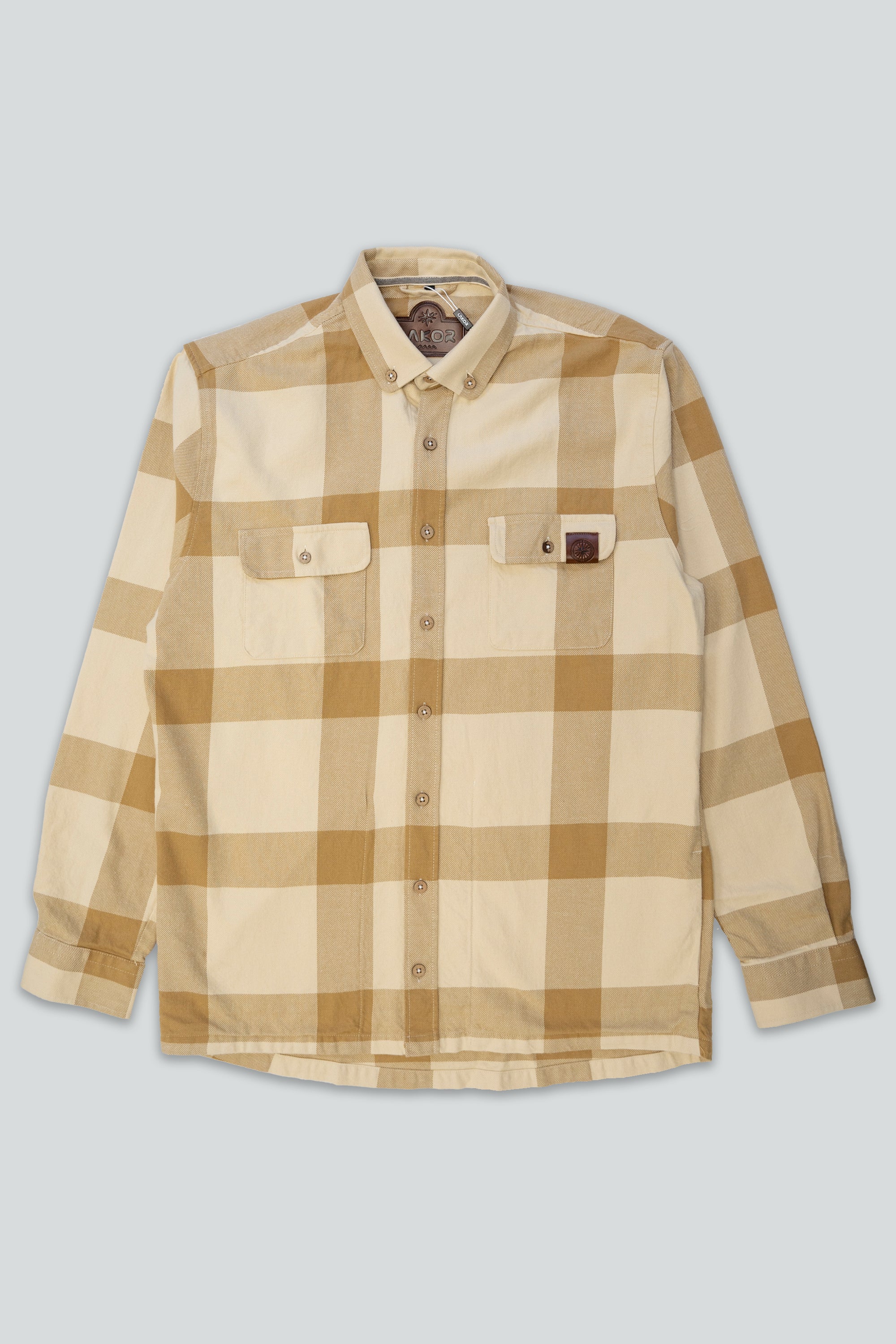 Recycled Work Shirt (Light Brown)