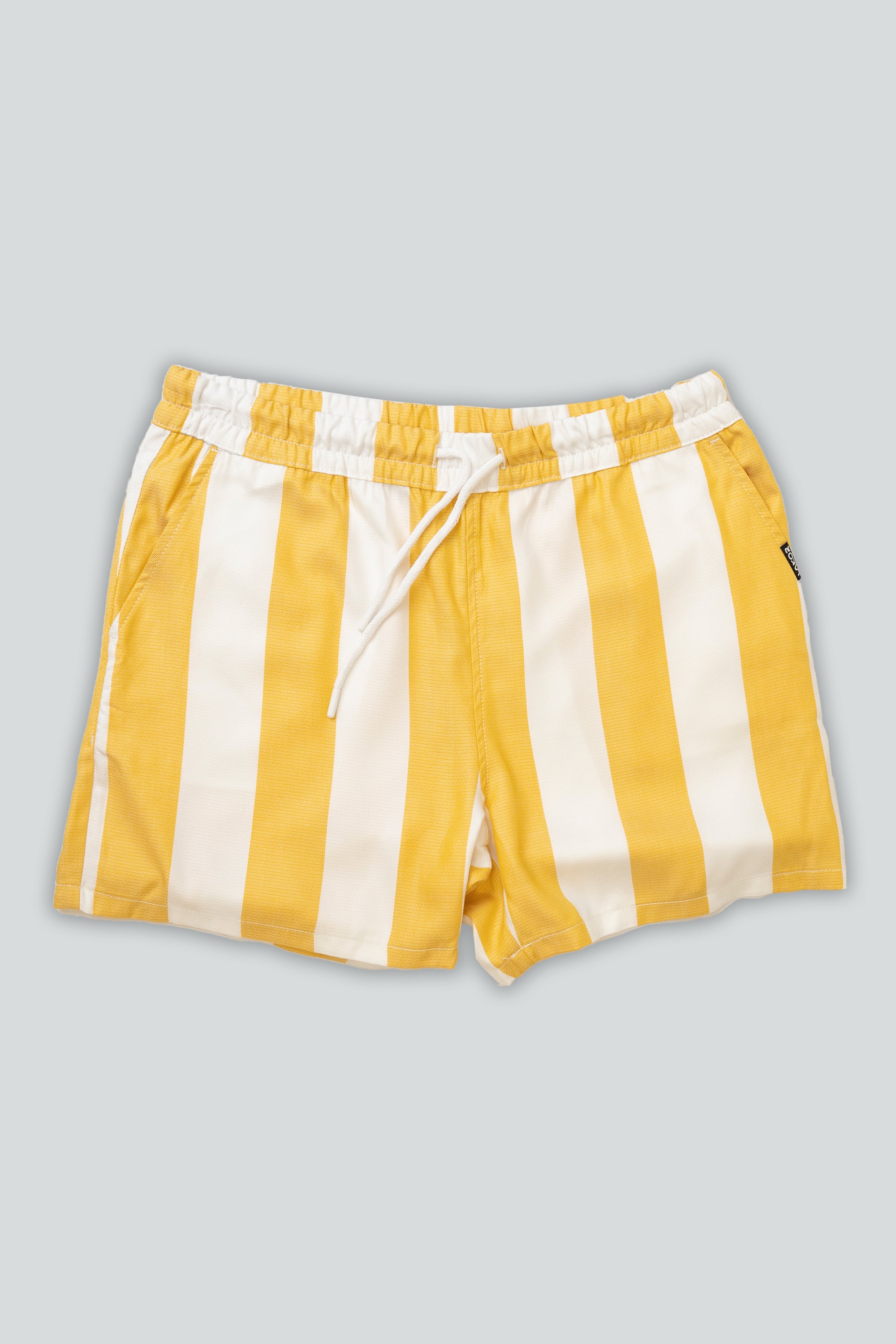 Bold Stripes Shorts (Yellow)